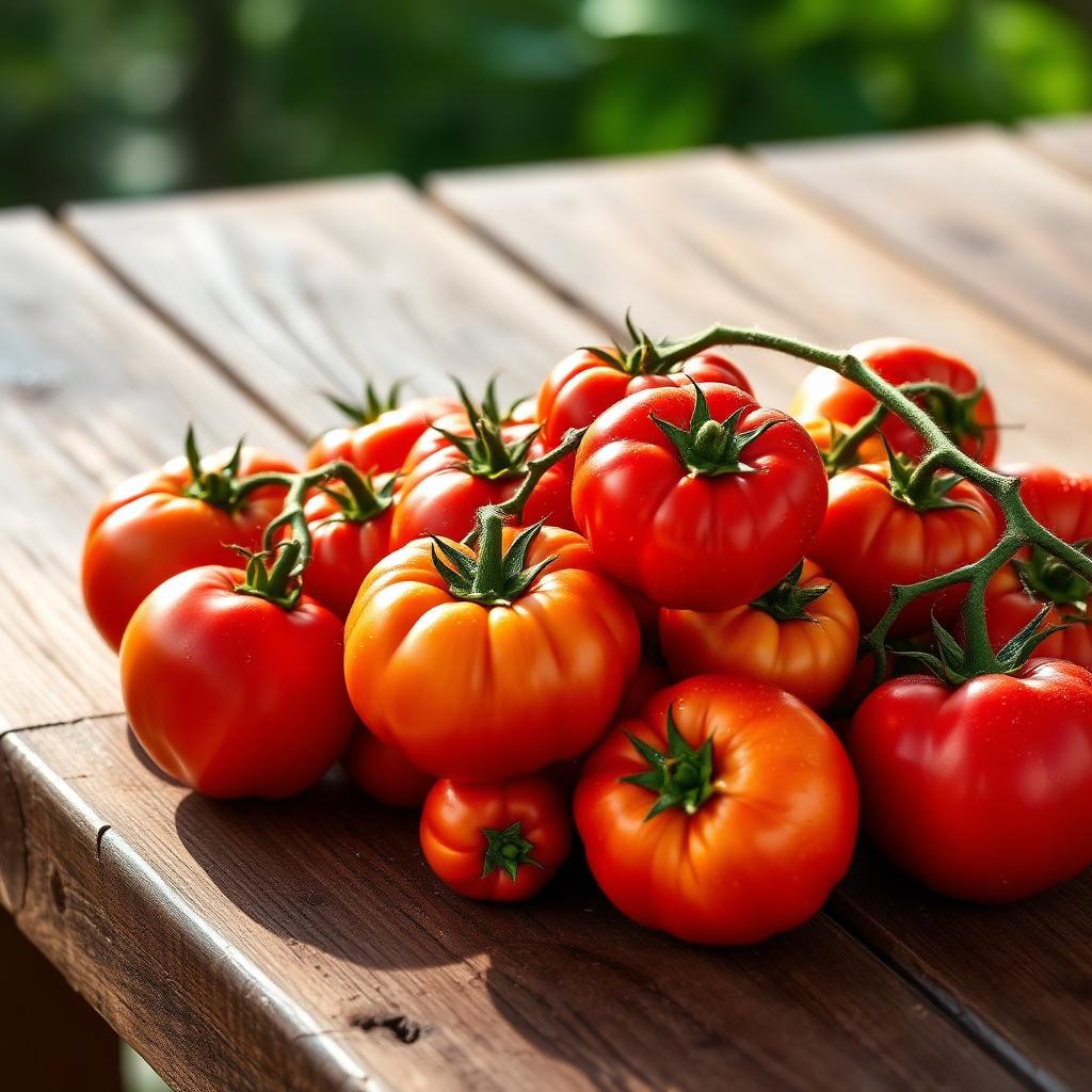 Heirloom tomatoes